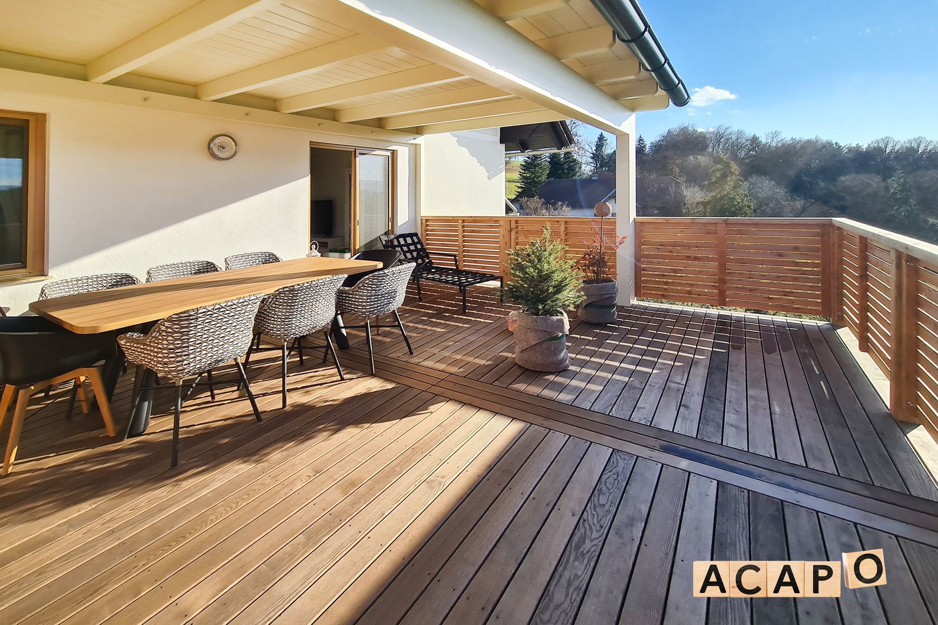 ACAPO, Holzbau, Projekte