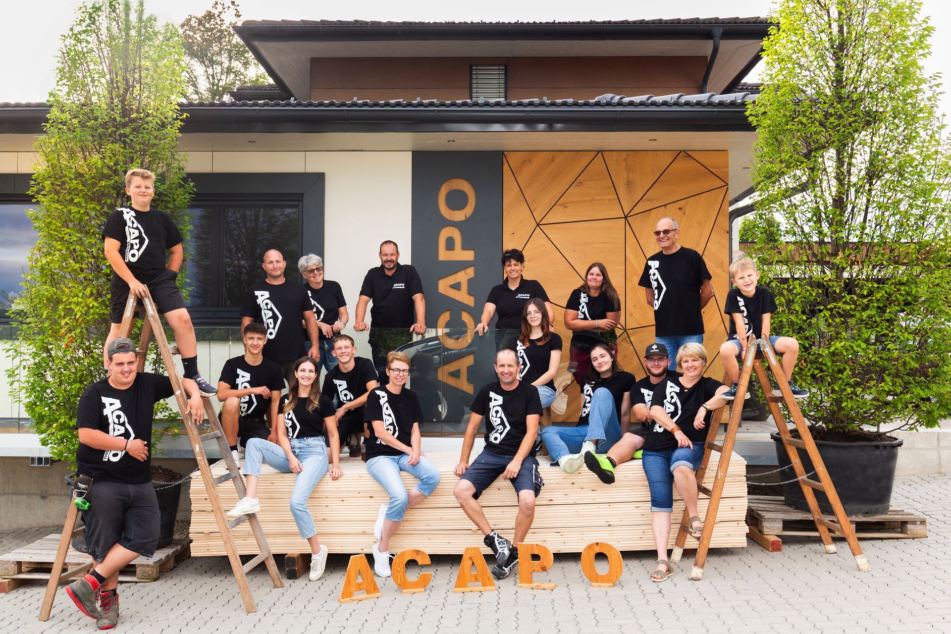 ACAPO, Holzbau, Team, Job