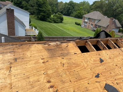 storm damage repair roof