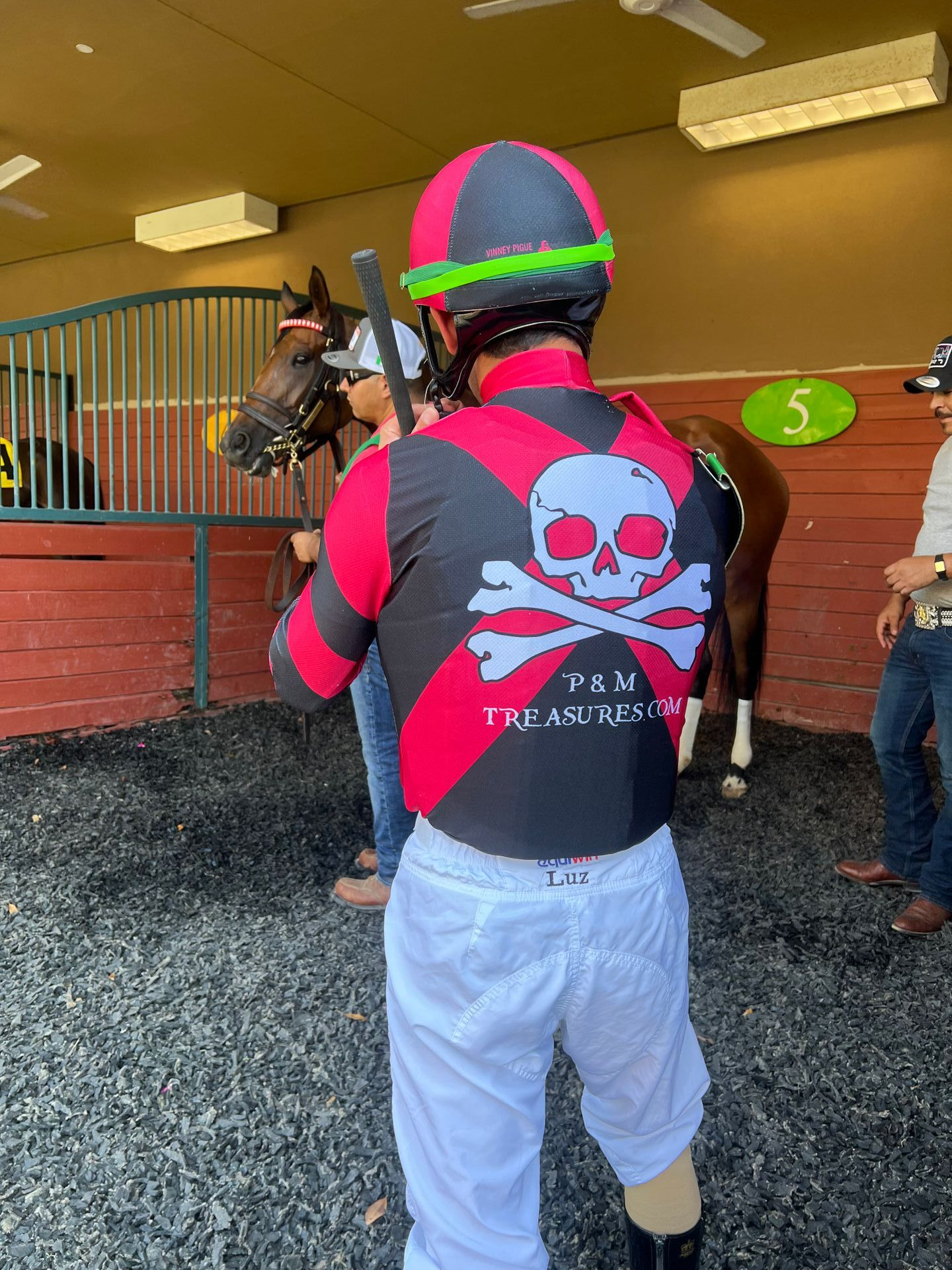 Man Preparing To Ride A Horse - Hot Springs, AR - P&M Treasure