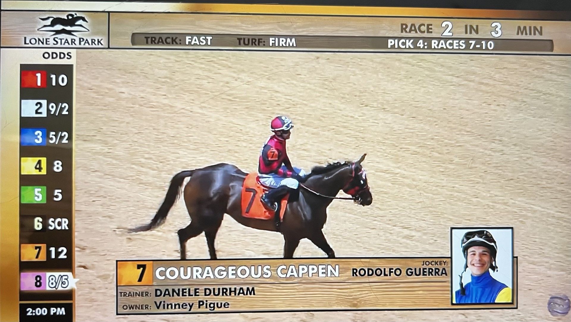 Man Mounted on Horse — Hot Springs, AR — P&M Treasure