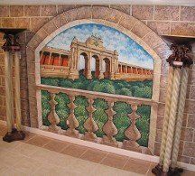 Wall Mural of Balcony, Home Painting, Home Murals in Providence, RI