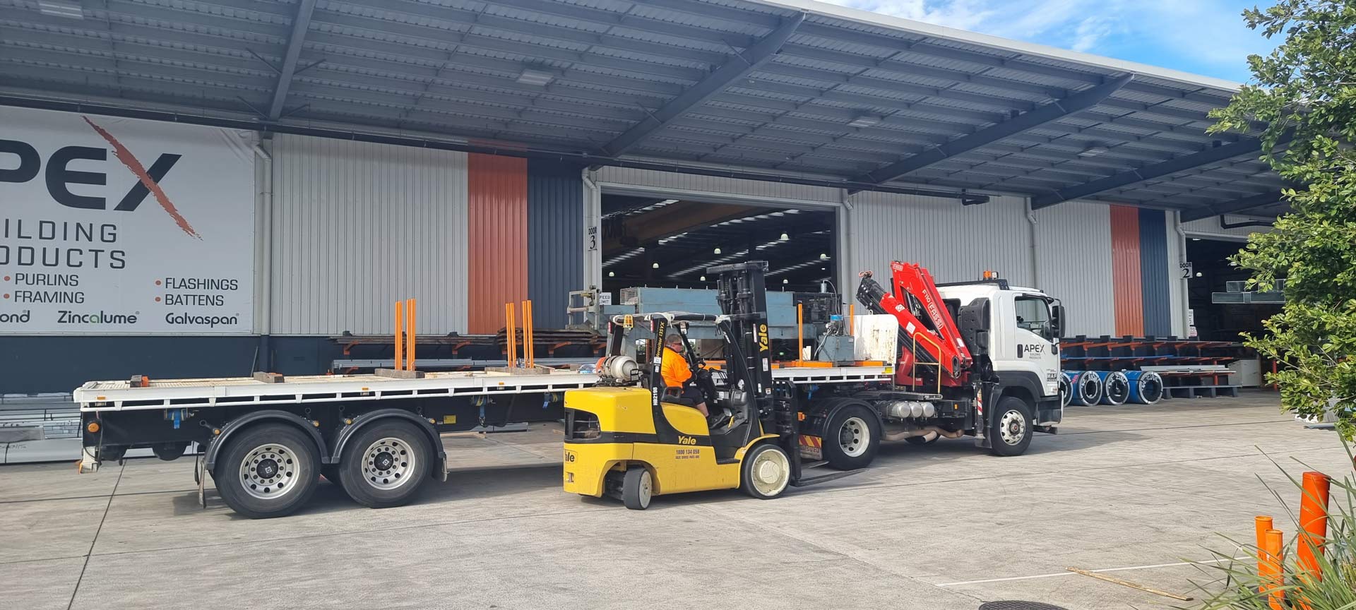 Our Crane Trucks for Hire in Brisbane North Lakes Removals