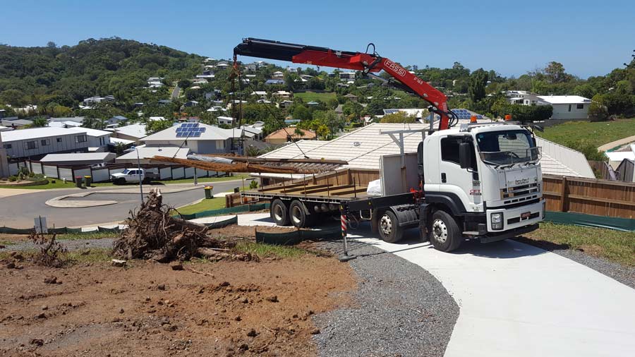 Our Crane Trucks for Hire in Brisbane North Lakes Removals