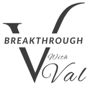 Breakthrough with Val logo