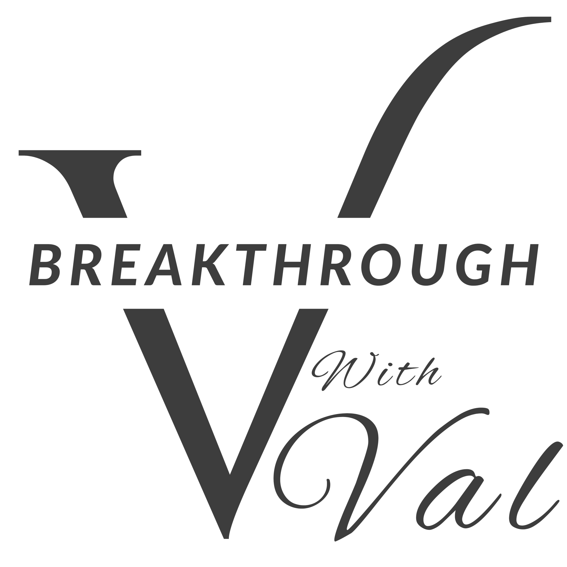 Breakthrough with Val logo