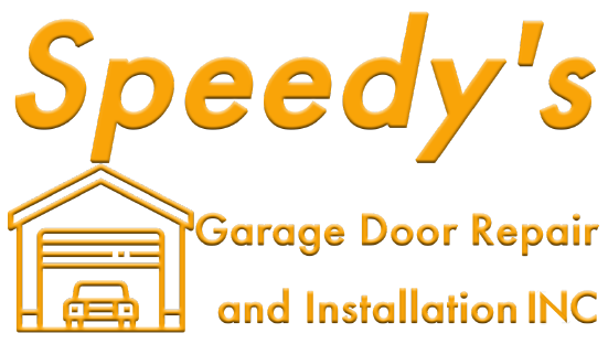The logo for speedy 's Garage Door Repair and Installation LLC