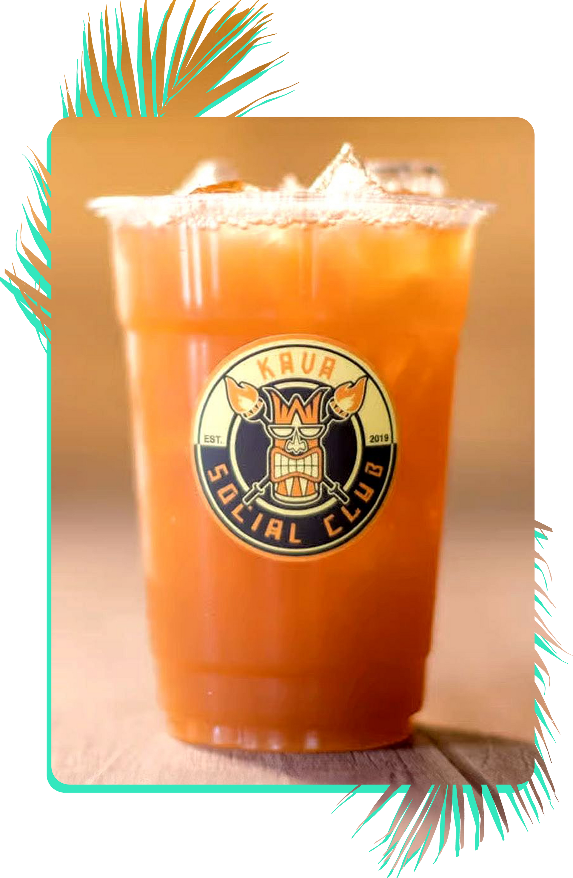 A cup of iced tea from the krus social club