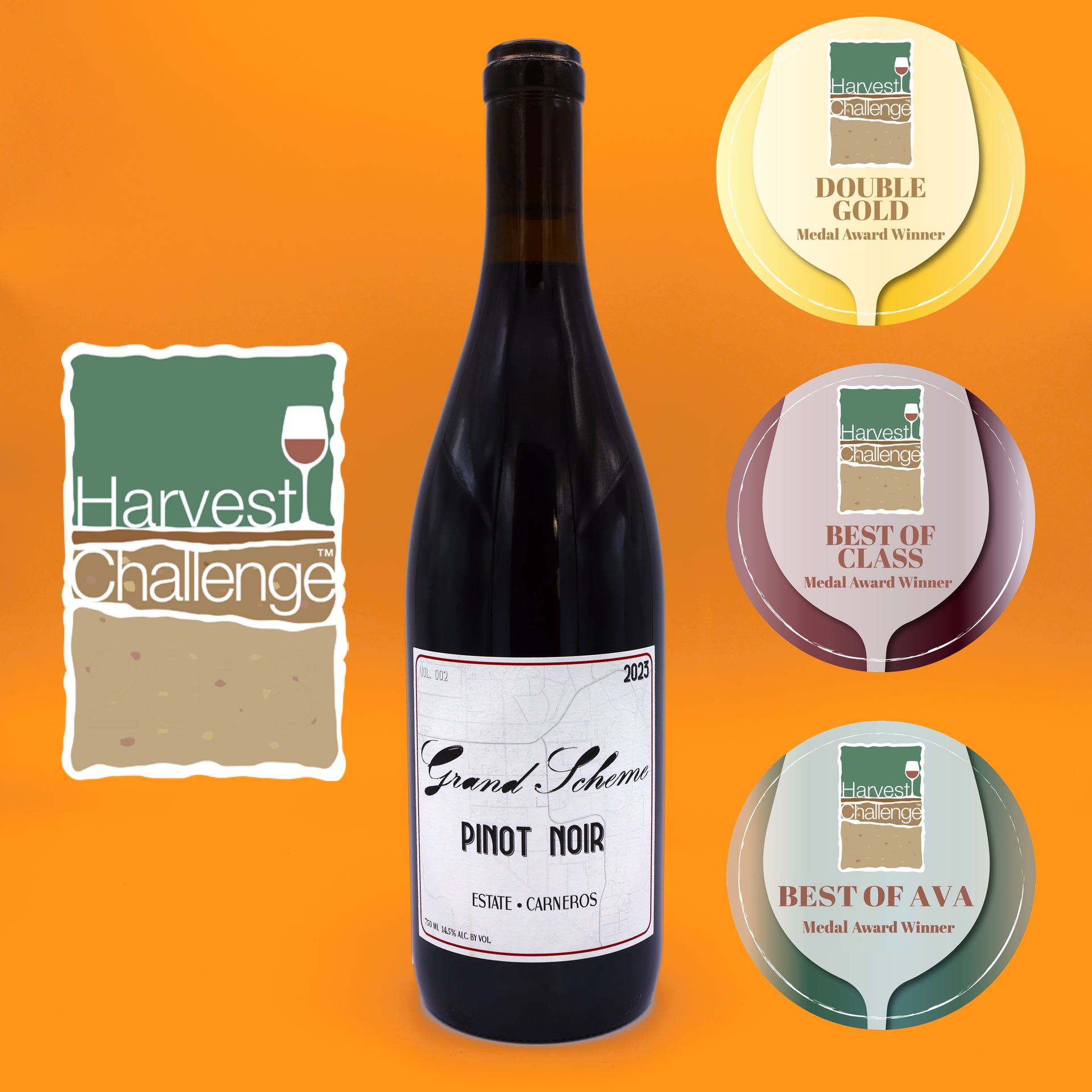 A three-medal sweep at the 2024 Harvest Challenge!