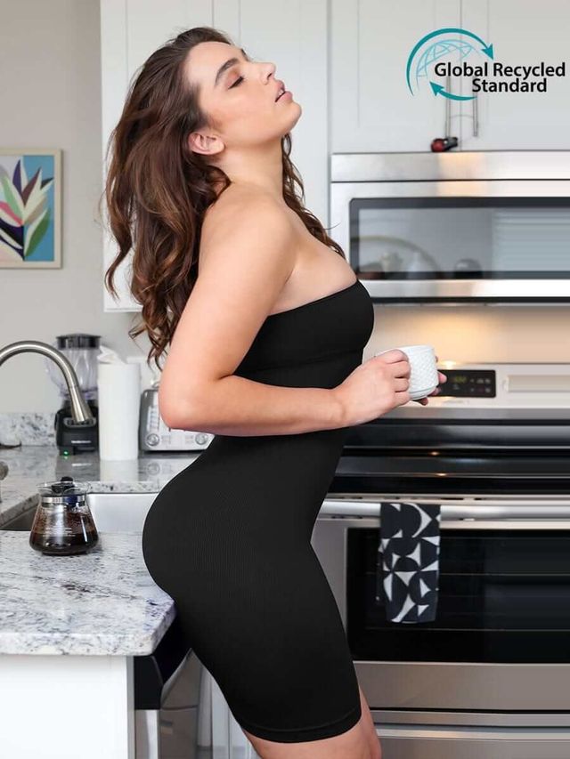 body shaper for one shoulder dress One Shoulder Shapewear Bodysuit