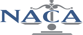 A logo for a law firm with a scale of justice on it.