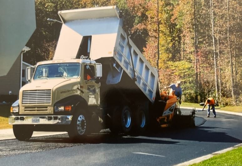 Truck — Chestertown, MD — Tom Squires Paving