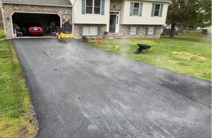 New Residential Paving Driveway — Chestertown, MD — Tom Squires Paving