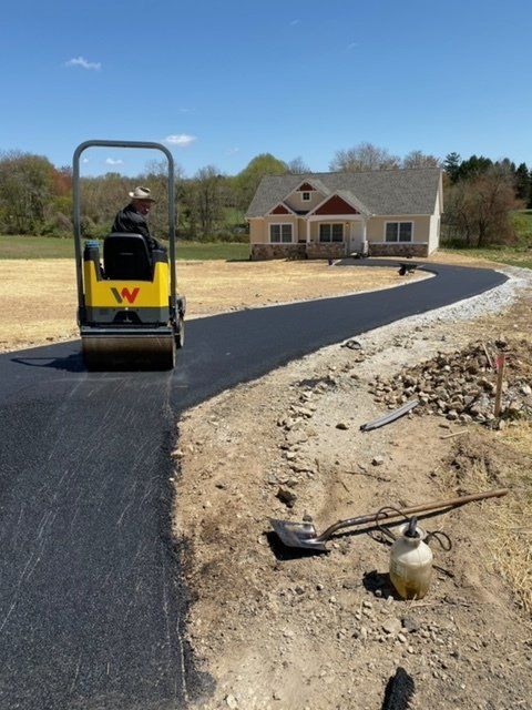New Construction Driveway — Chestertown, MD — Tom Squires Paving