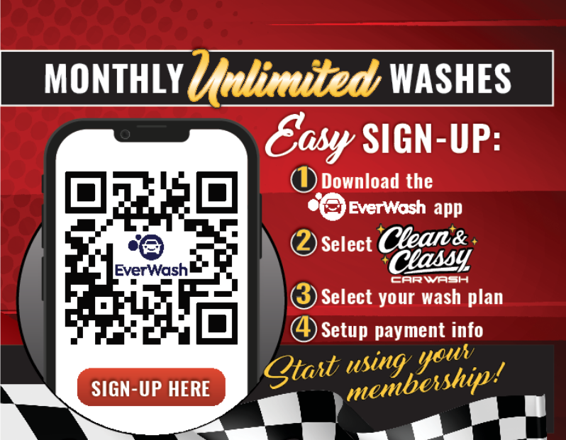 Self-Serve Wash Options: Take control of your clean with our powerful self-serve bays — perfect for cars, trucks, and duallys! Each bay is equipped with premium products and pro-grade pressure for a spotless finish every time.