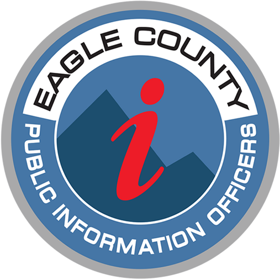 Eagle County Emergency Management. The logo for eagle county public information officers