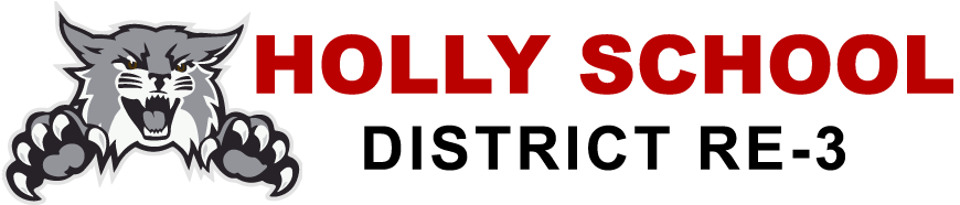 A logo for holly school district re - 3