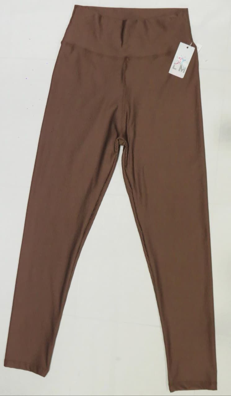 CALZA LARGA MORLEY choco y gris