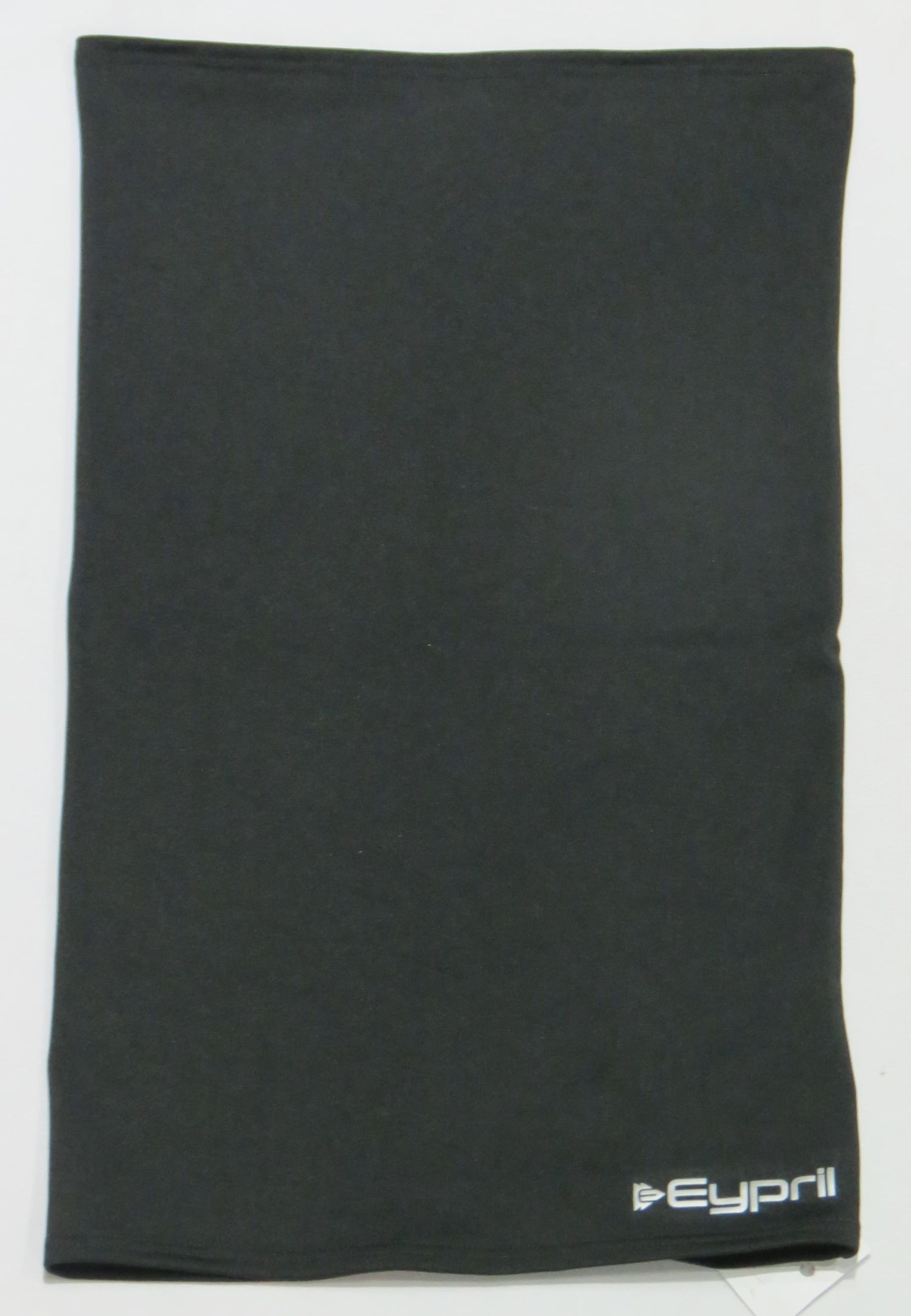 Polaina de cuello gris oscuro con logotipo 