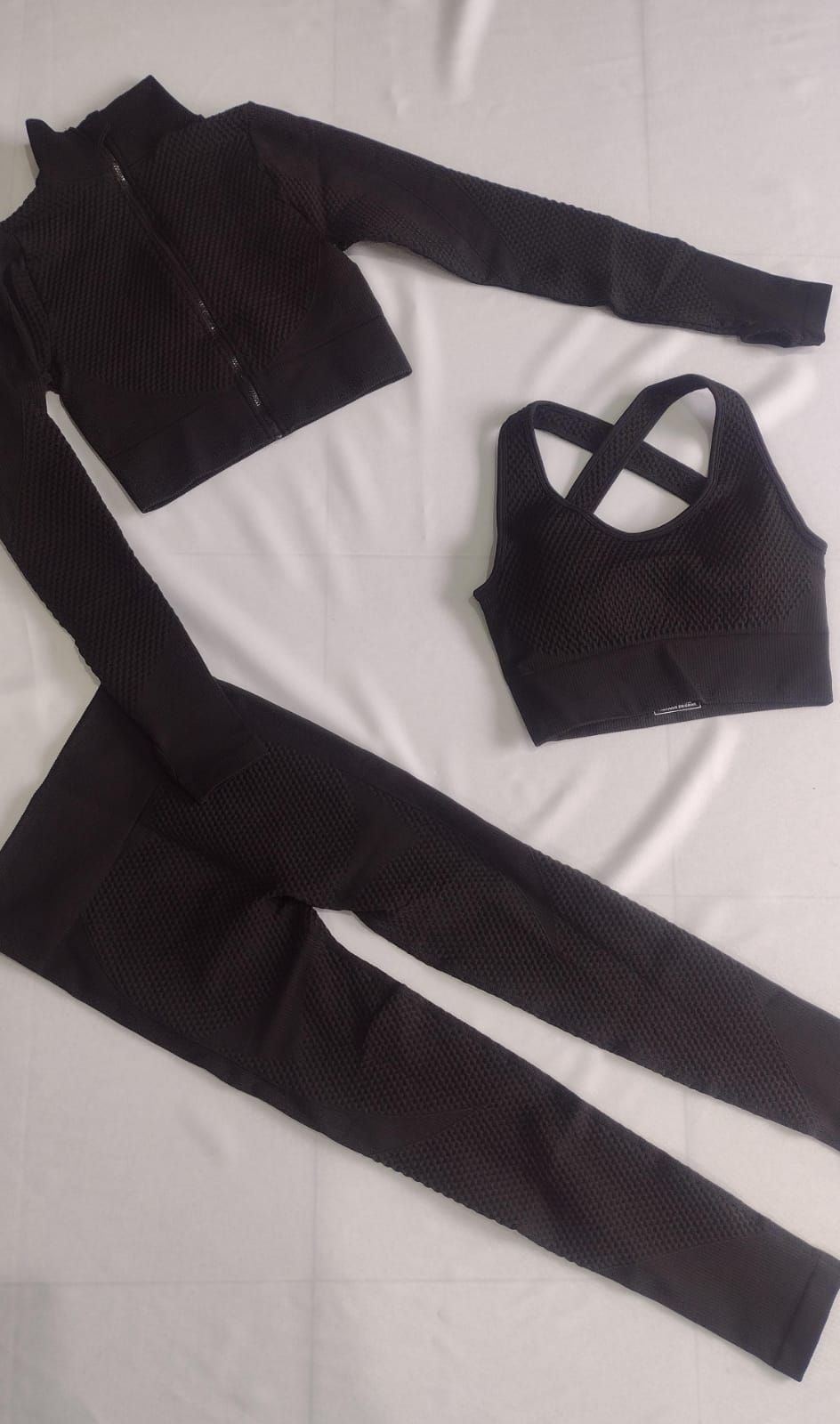 CONJUNTO 3 PIEZAS-NEGRO