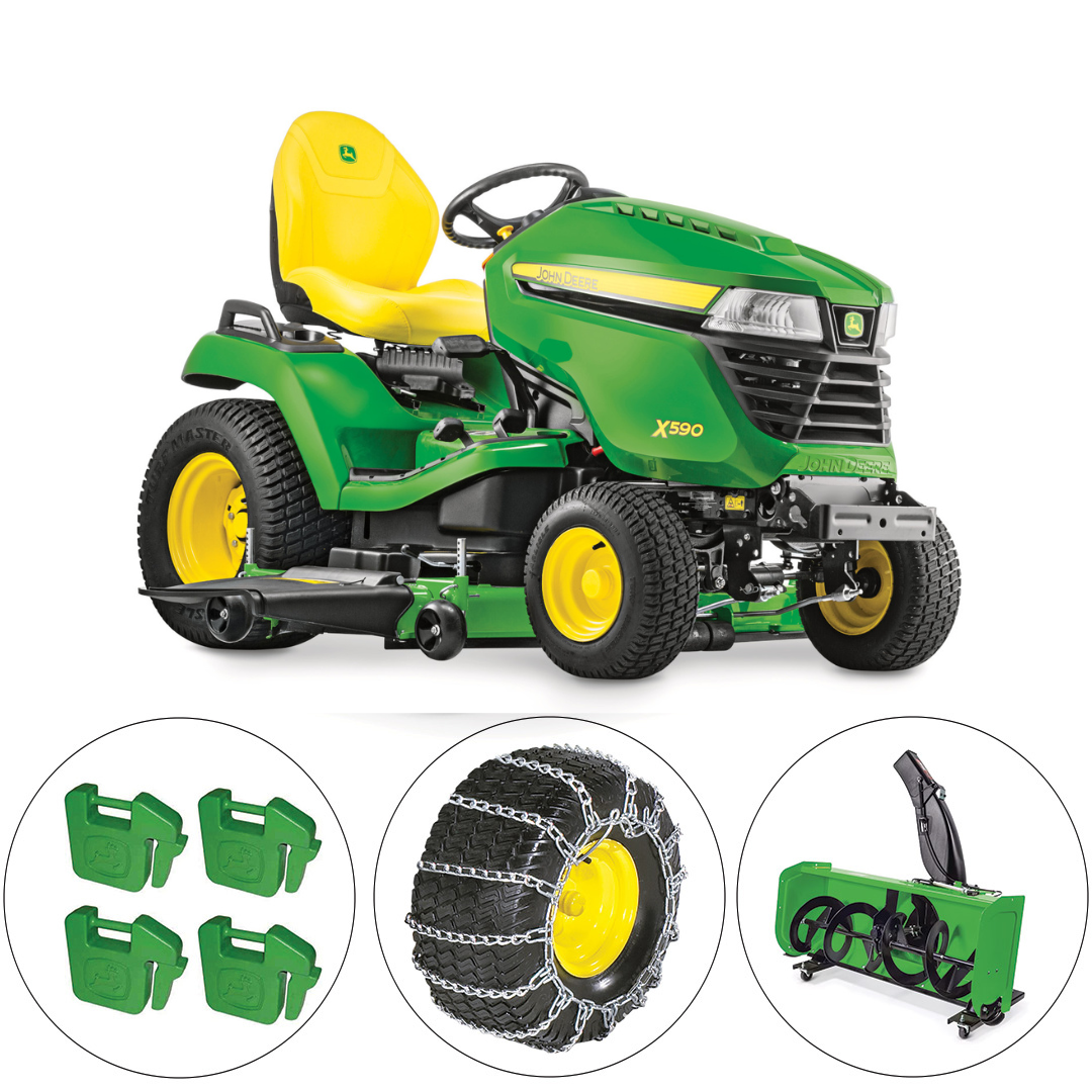 X350 Lawn Tractor with 47-in. Snow Blower