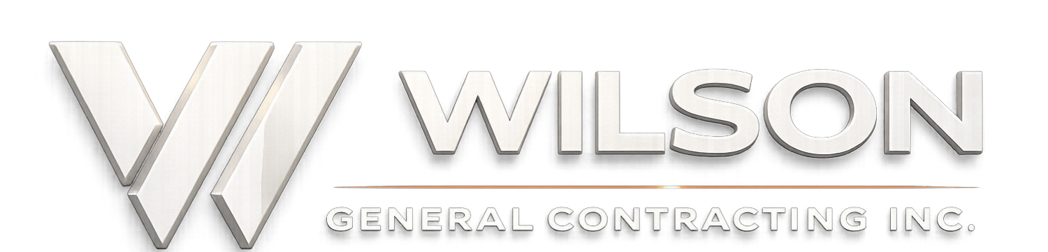 wilson general contracting inc 3d white logo