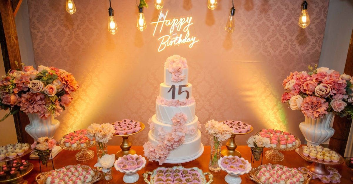 Guests getting their foods on tables