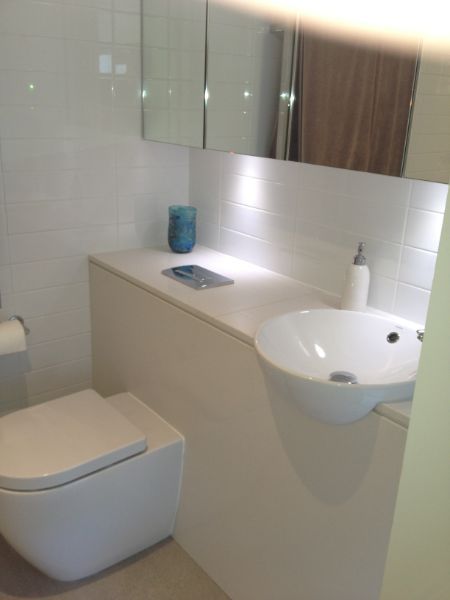 Clean Toilet Bowl and Sink — Innovative Design in Salamander Bay, NSW