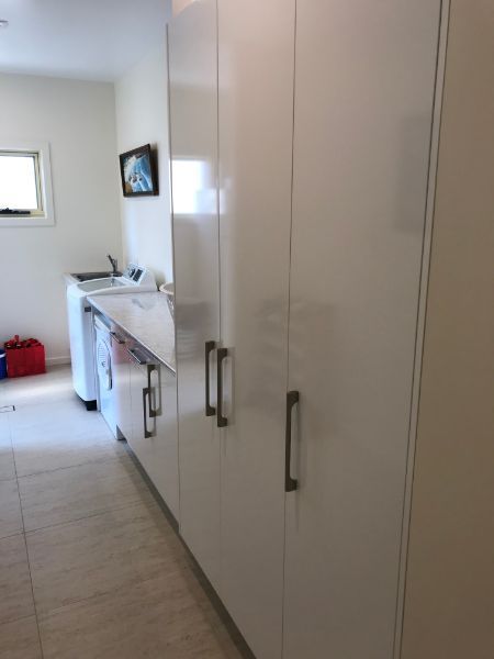 Closed Cabinets in Laundry Room — Innovative Design in Salamander Bay, NSW