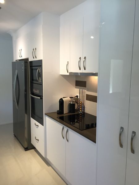 Kitchen Stove, Oven and Fridge — Innovative Design in Salamander Bay, NSW