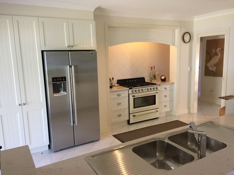 New Kitchen with Gas Stove — Innovative Design in Salamander Bay, NSW