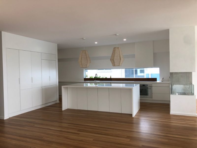 Newly Installed Vinyl Floors in Kitchen — Innovative Design in Salamander Bay, NSW