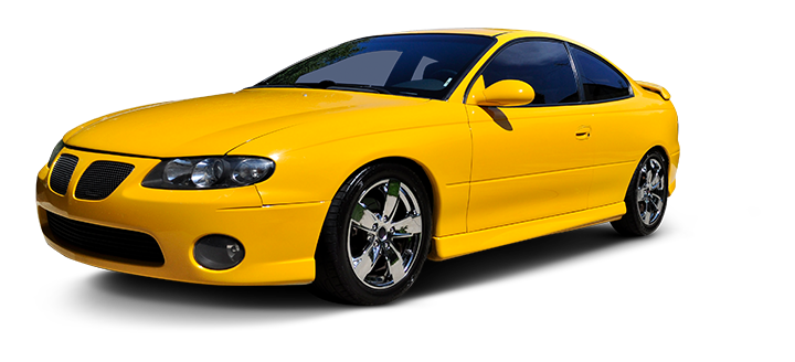 yellow pontiac sedan | Ten-Four Auto