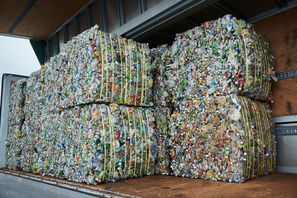 Crushed Plastic Bottles — Anaheim, CA — Sunwest Metal, INC