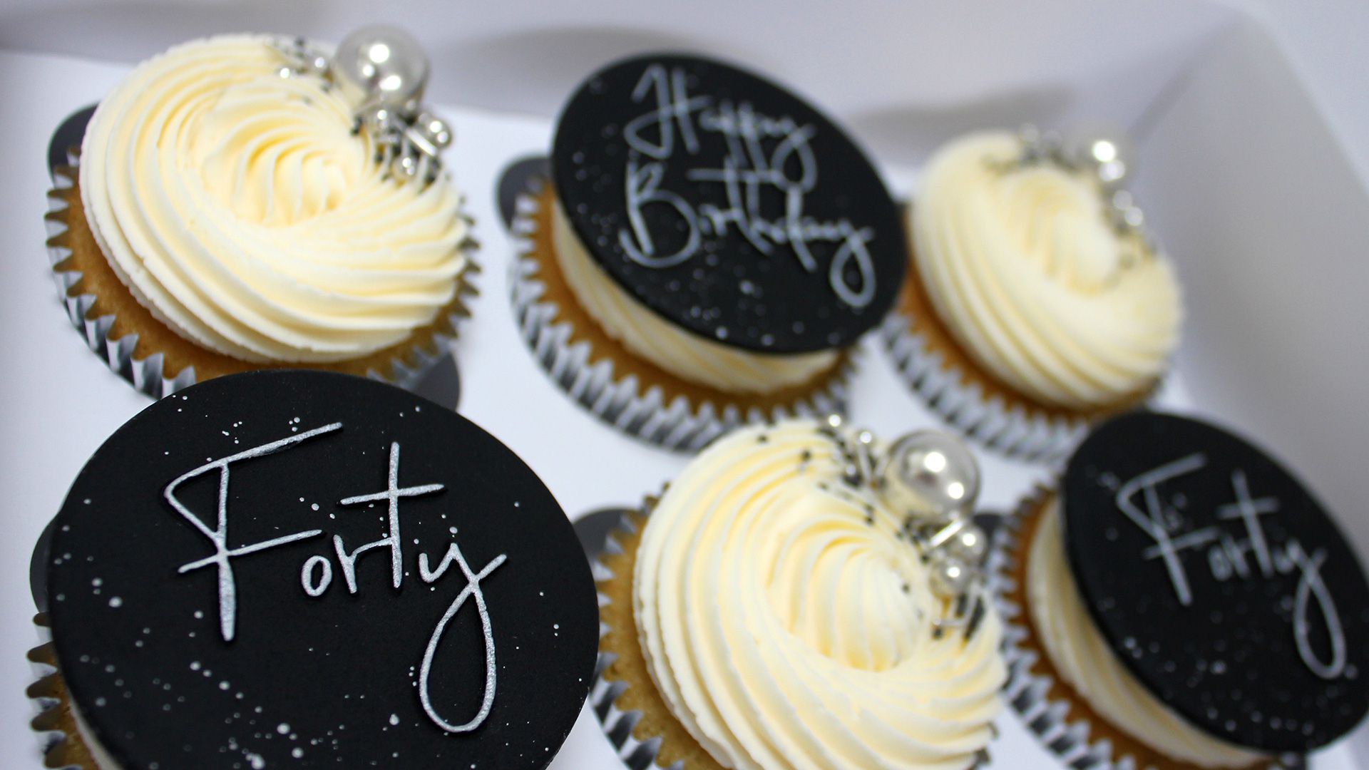 Bespoke cupcakes from Cake Creations by Rebecca