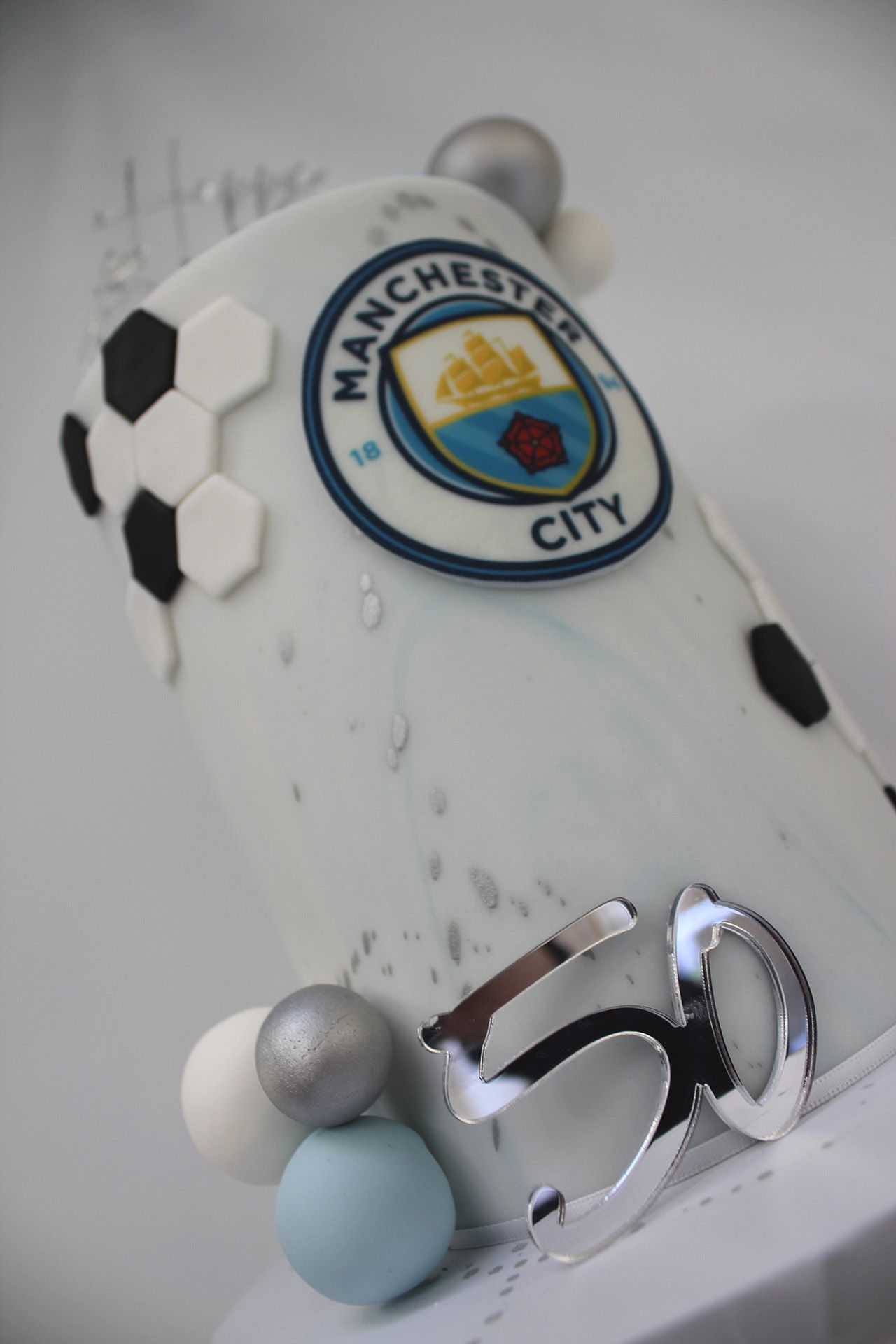 Football Birthday cake Bramhall