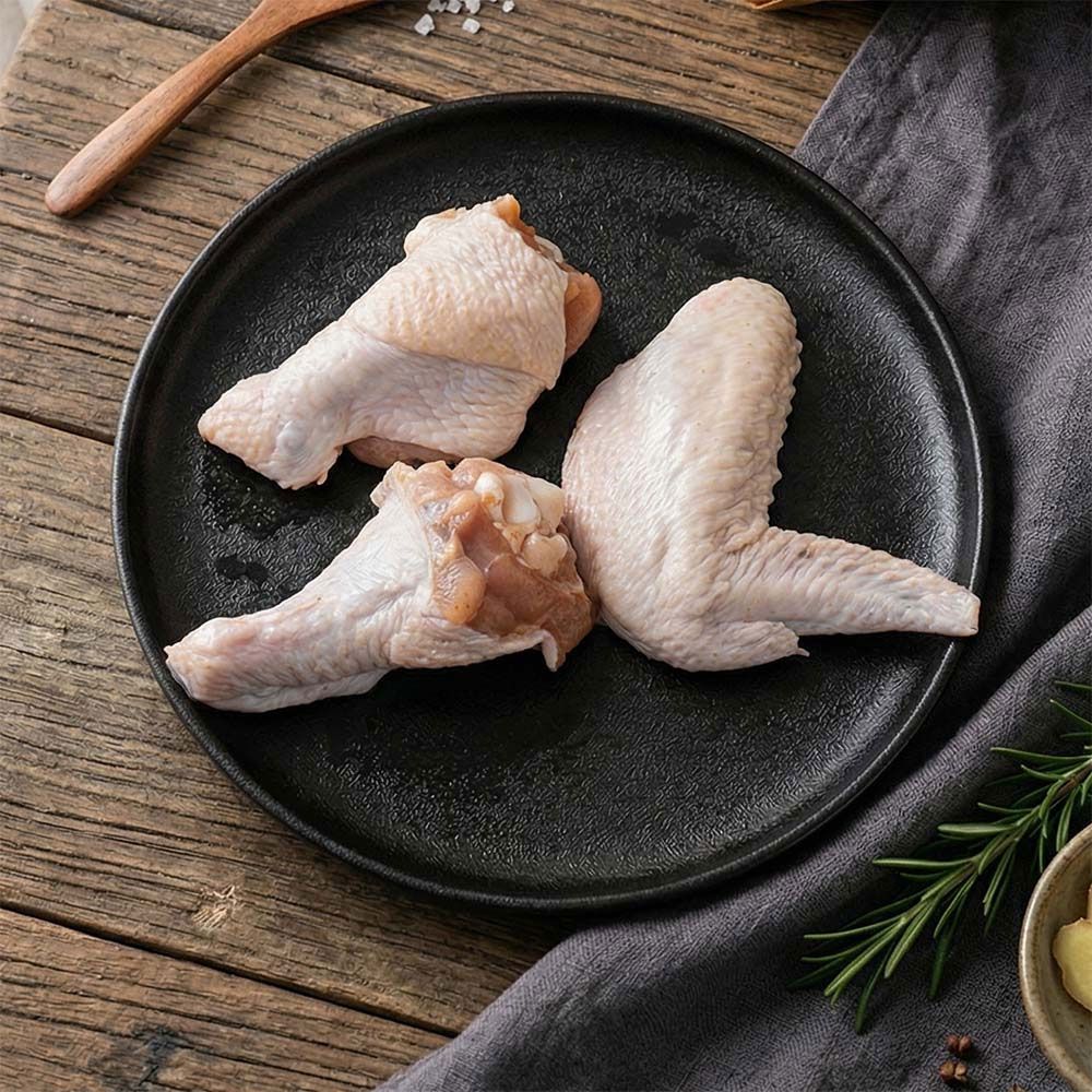 黑羽土雞三節翅200g