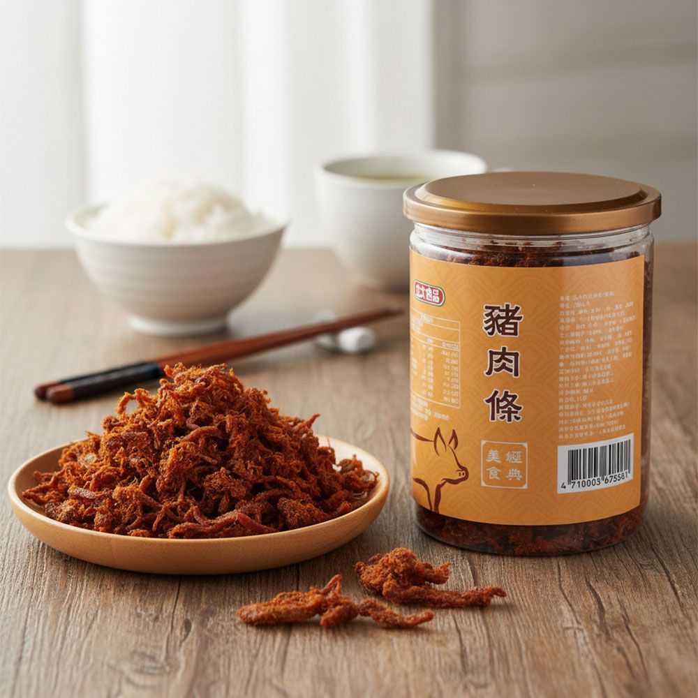 豬肉條150g/豬肉酥100g