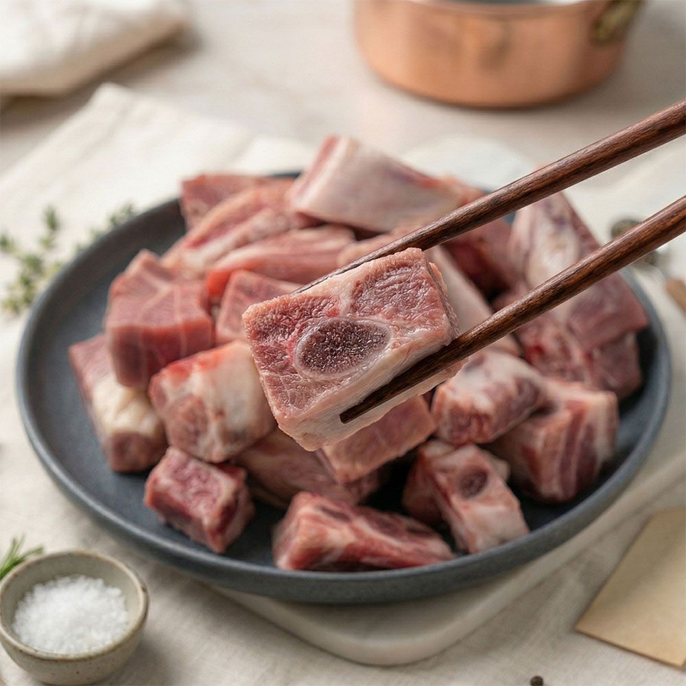 帶肉豬碎骨1000g