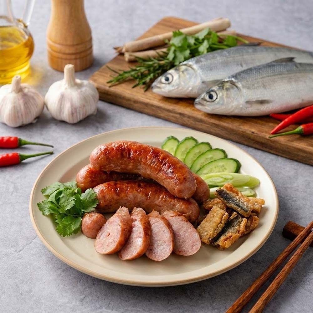 【北門農會】虱目魚香腸600g