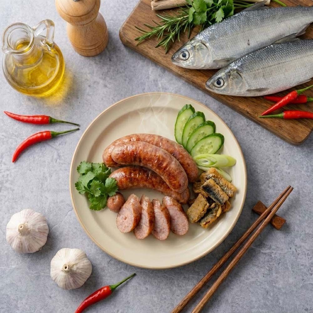 【北門農會】虱目魚香腸600g