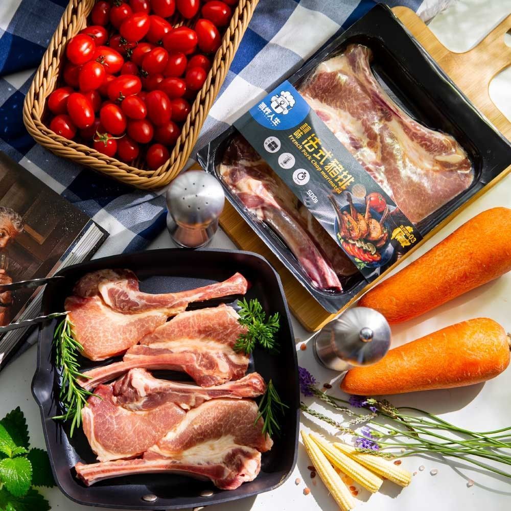 調味法式豬排500g