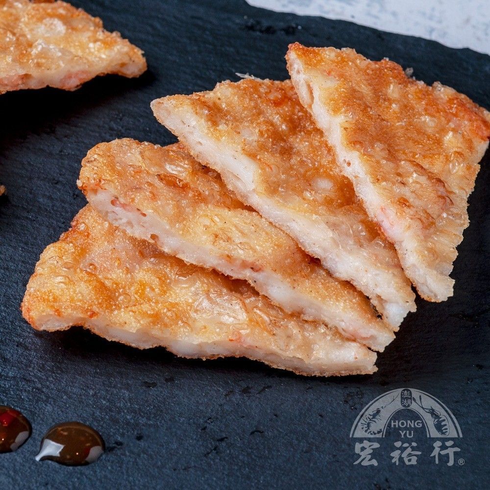 【宏裕行】花枝月亮蝦餅(200G/包)