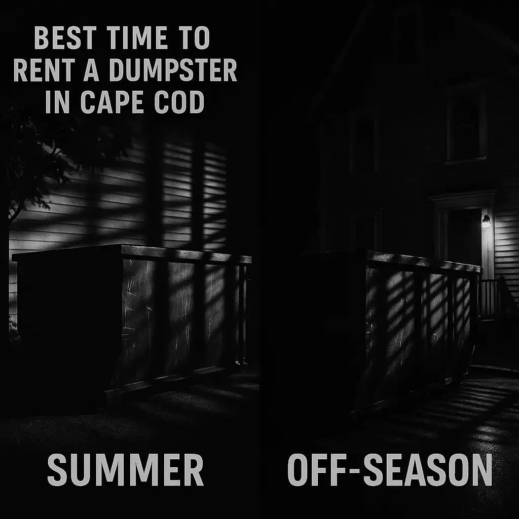 Best Time to Rent a Dumpster in Cape Cod – Summer vs. Off-Season