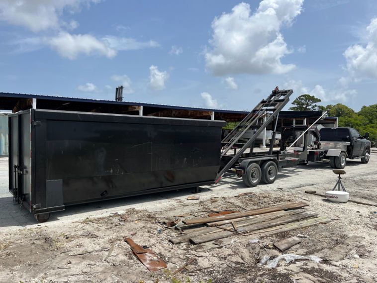 roll off dumpster rental in Nort Port FL
