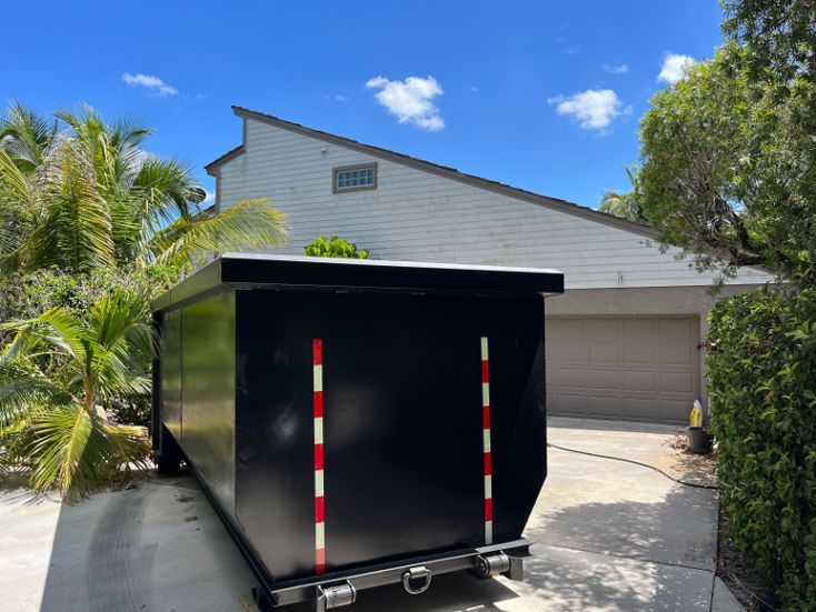 Roll-off dumpster rental