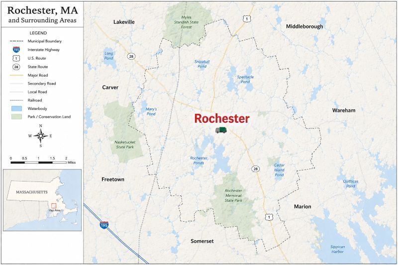 Rochester Map