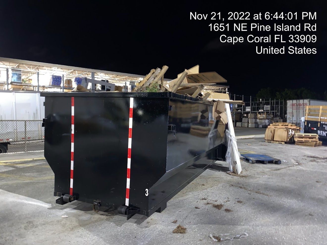 Mixed Debris Dumpster 25 yard