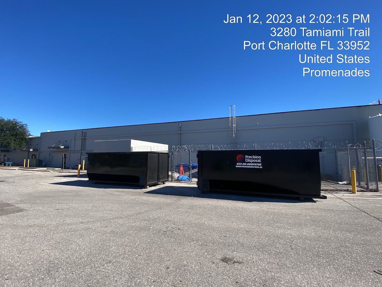 dumpster rental port charlotte
