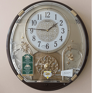 Wall Clock With Swarovski
